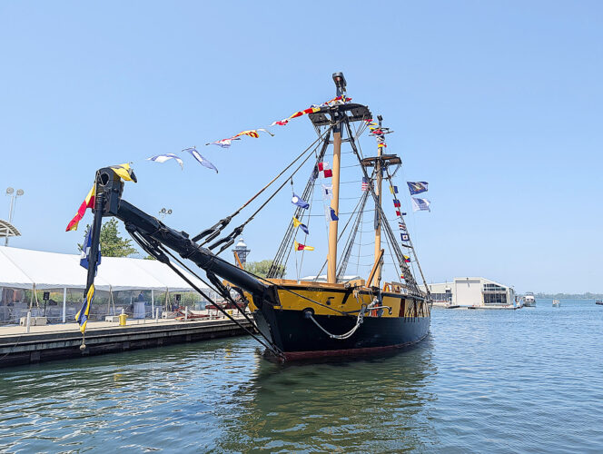 Erie museum celebrates return of US Brig Niagara